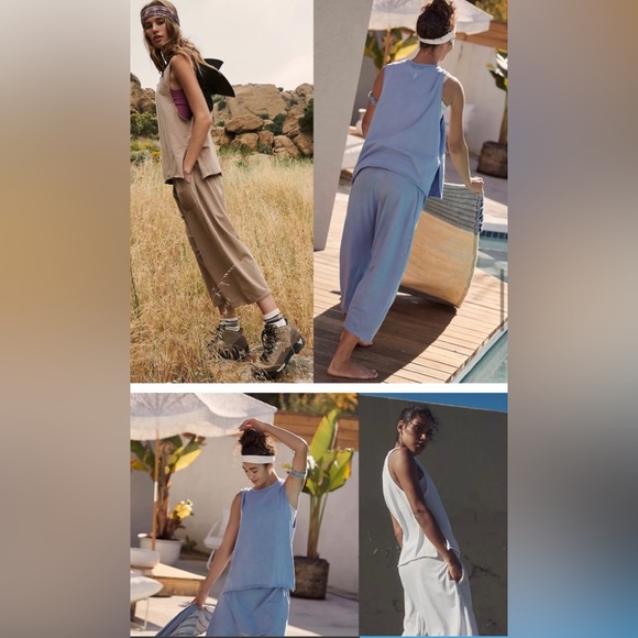 COPY - 💙NWOT FREE PEOPLE HOT SHOT RELAXED SET - Picture 10 of 10